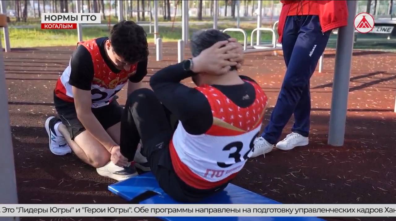 Выполнение нормативов комплекса ГТО участниками проекта «Лидеры изменений Югры» 