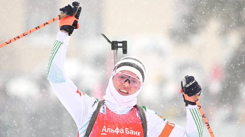 Еще одна медаль в копилку югорских биатлонистов!