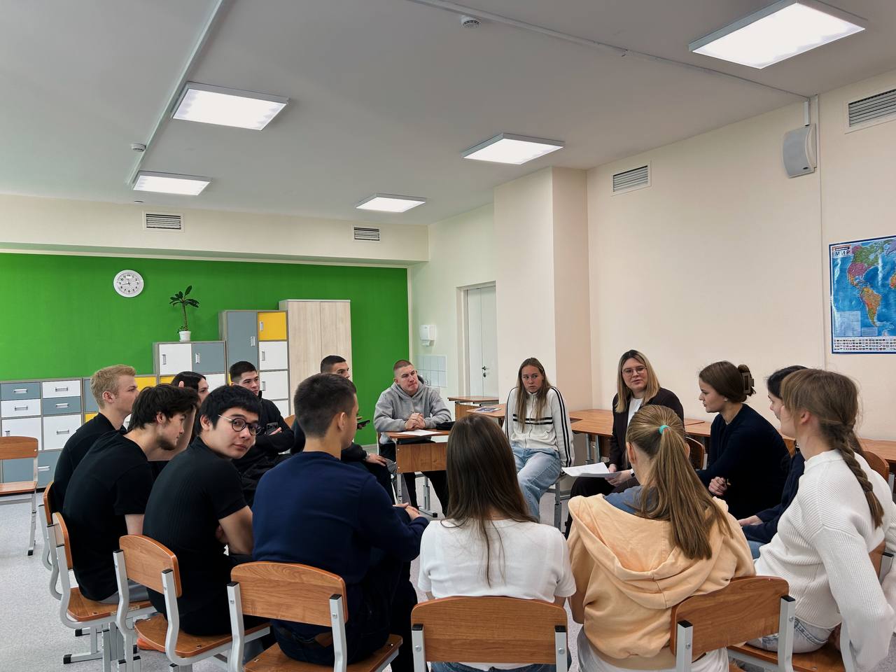В ЮКИОРе тренинг для выпускных курсов