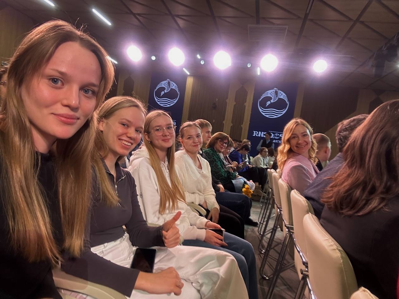 Студенты ЮКИОРа на открытии Национального центра «Россия» в Ханты-Мансийске 