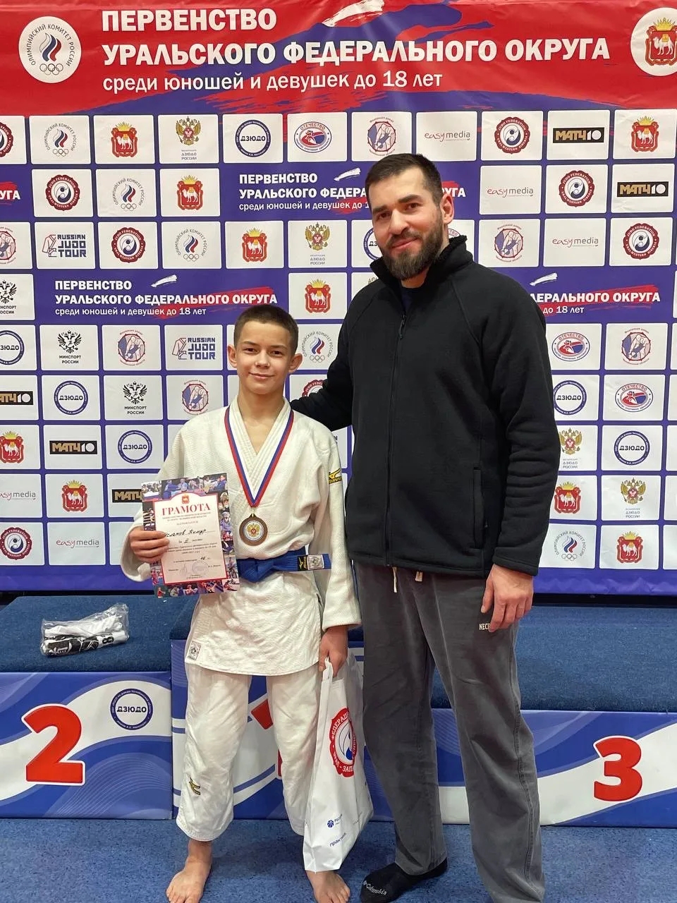 Воспитанник ЮКИОРа с бронзой на Первенстве Уральского федерального округа по дзюдо
