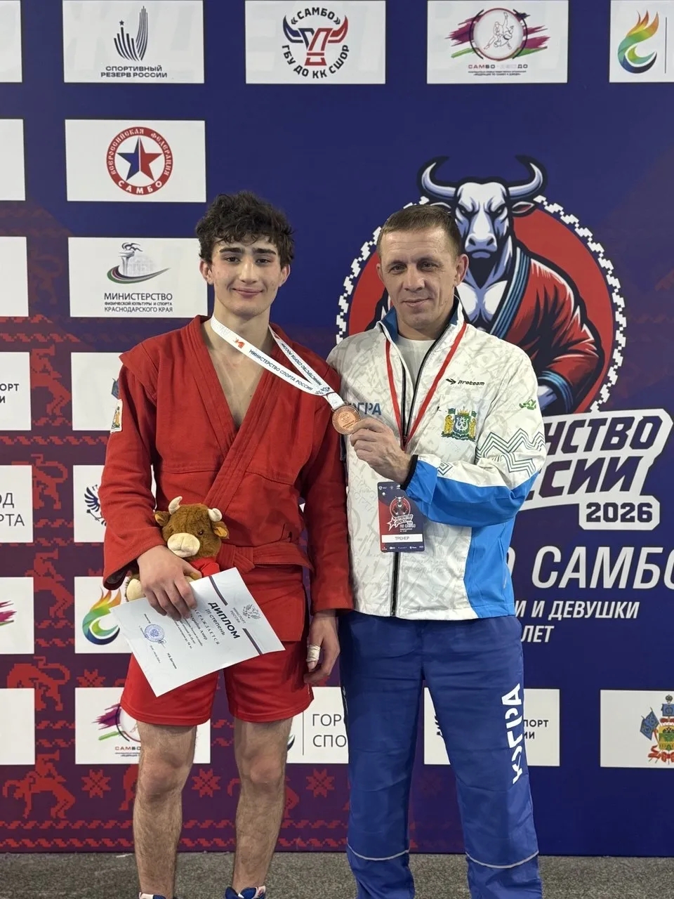 Воспитанник ЮКИОРа с бронзой на Первенстве России по самбо в Краснодаре