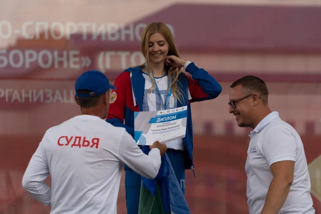 Капитан команды СурГПУ – серебряный призер Всероссийского этапа фестиваля ГТО!