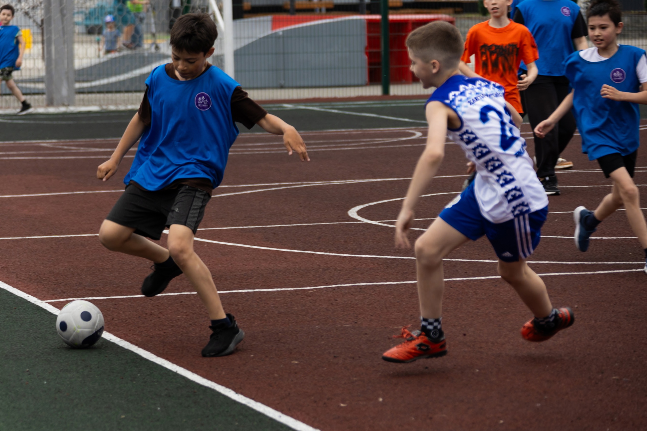 Состоялась первая в этом году «Спортивная суббота» для детей 9-12 лет по виду спорта «футбол»