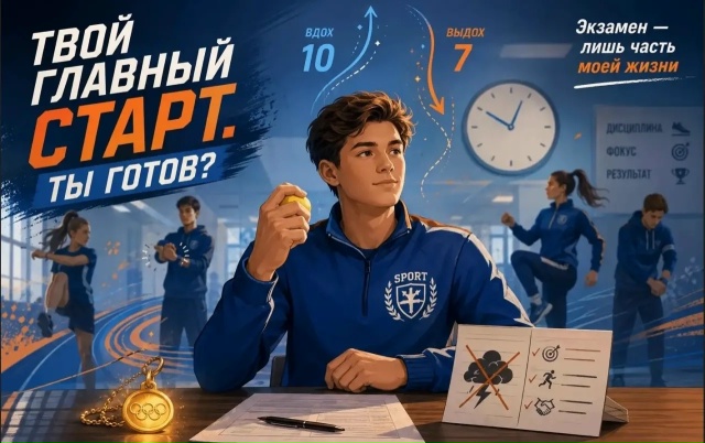 Экзамен — Ваш главный старт сезона. Как пройти его без «срывов»
